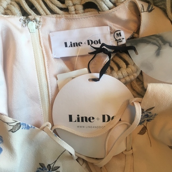 NWT Line + Dot Chateau lace up dress - Picture 5 of 5